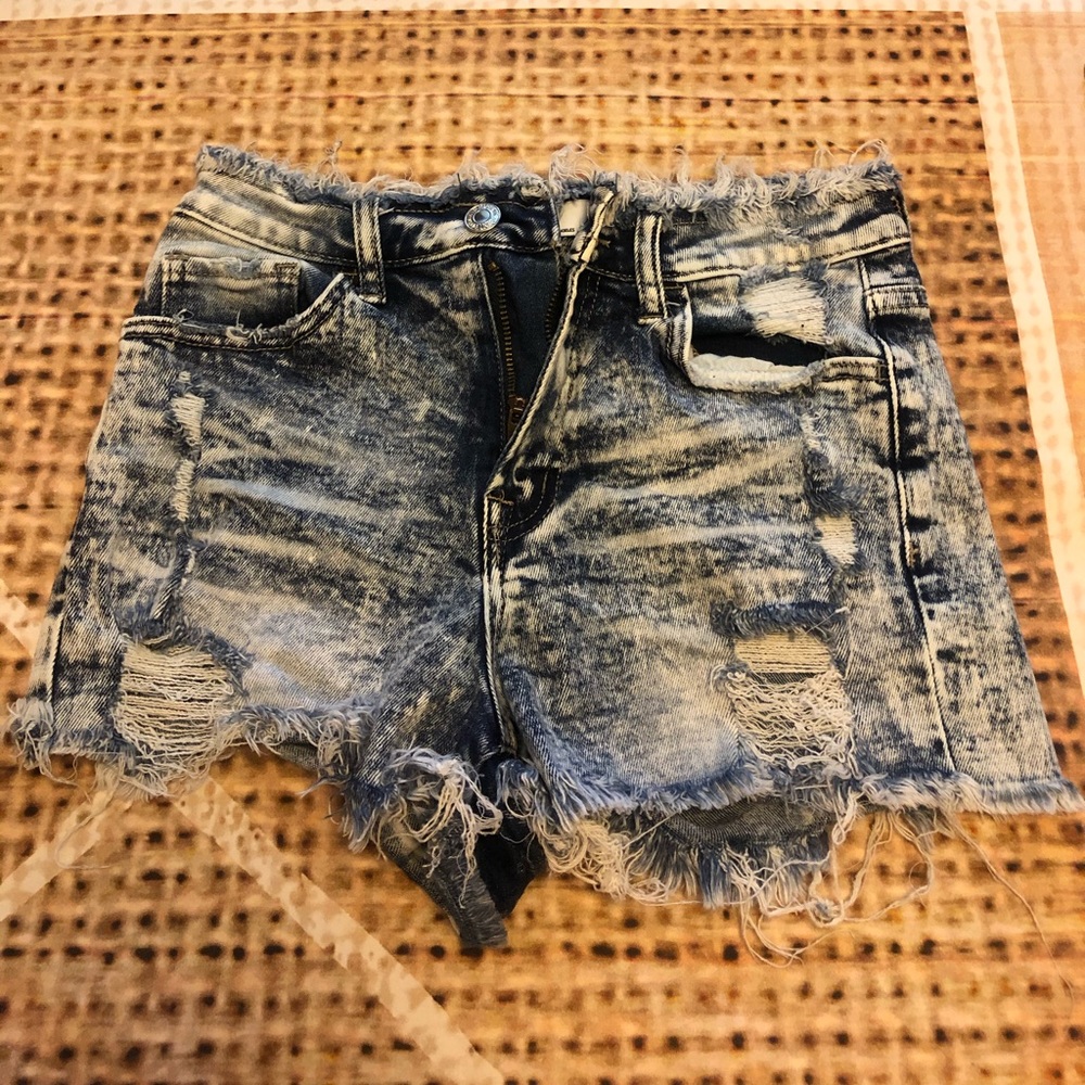 NWOT Vervet frayed Jean shorts